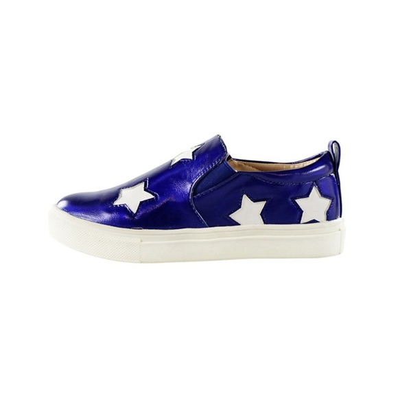 Kids Metallic Star Slip-On Shoe - Picture 7 of 7